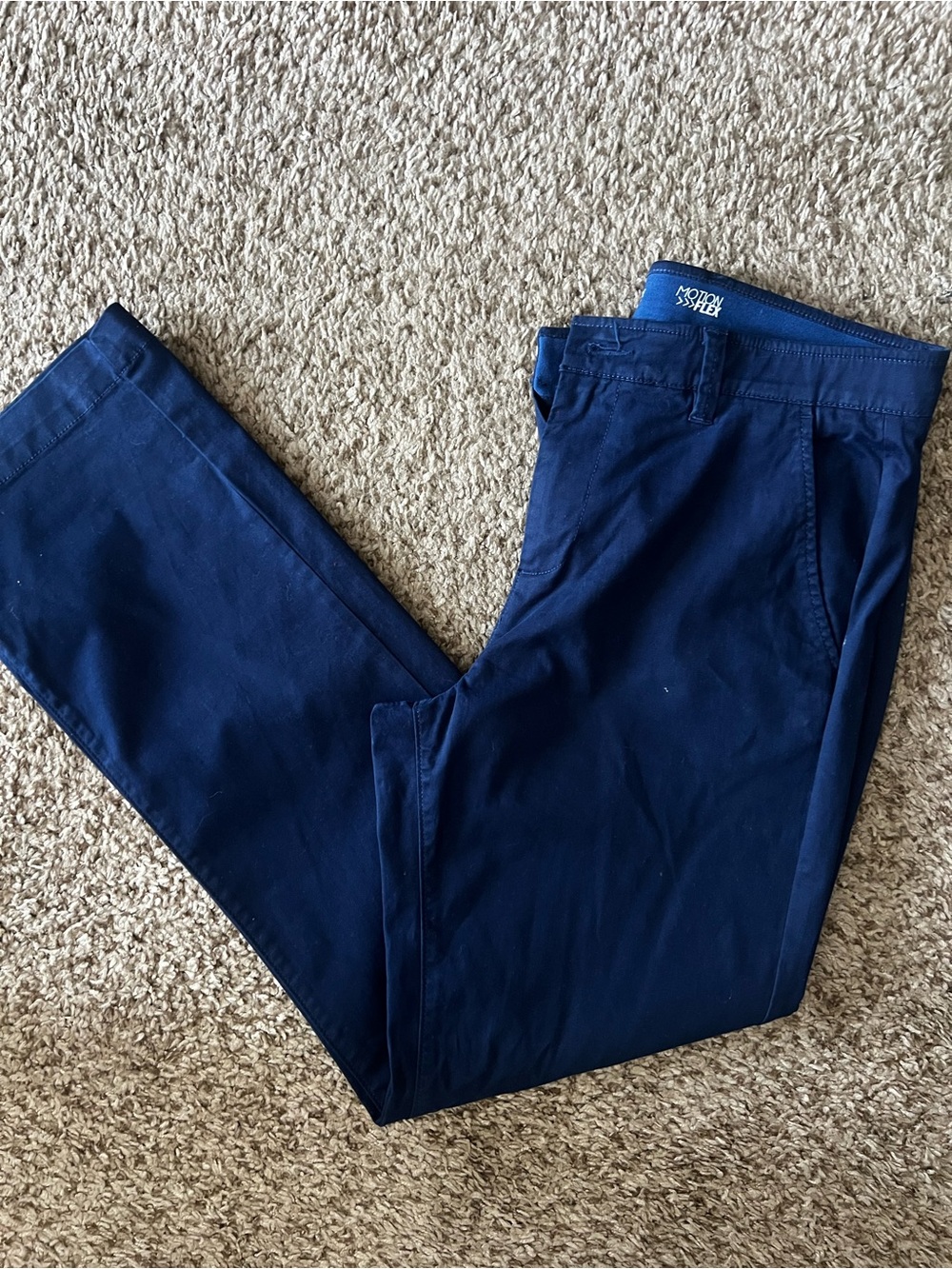 Crown & Ivy Men’s Navy Blue Chinos